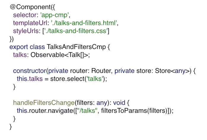 Component with Store